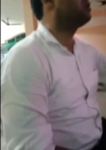 नशे की हालत मे धुत डॉक्टर ने लापरवाही के साथ अधिकारियो की खोली पोल, वीडियो हुआ वायरल