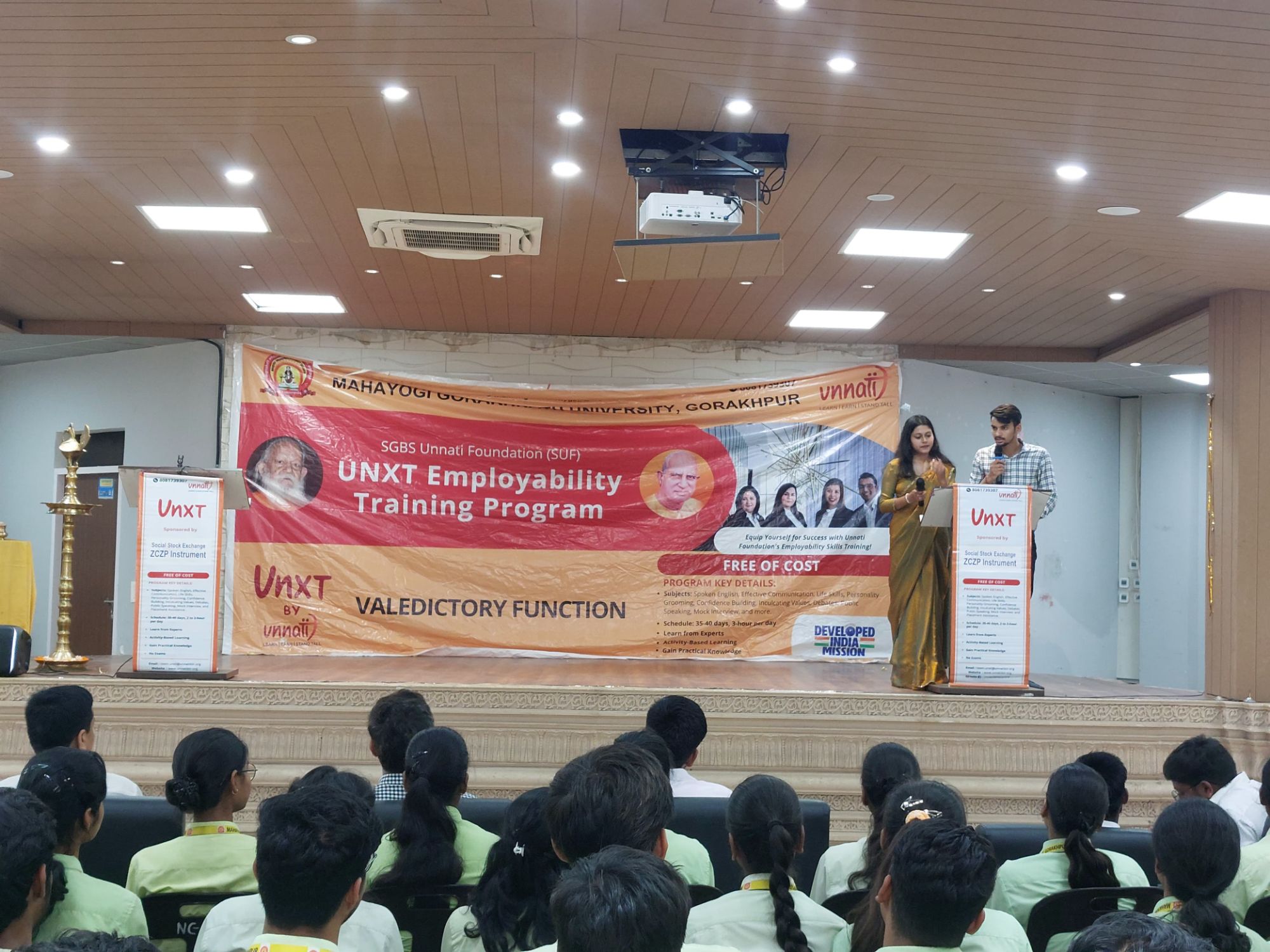 कृषि संकाय में उन्नति फाउंडेशन द्वारा आयोजित सॉफ्ट स्किल कार्यक्रम संपन्न