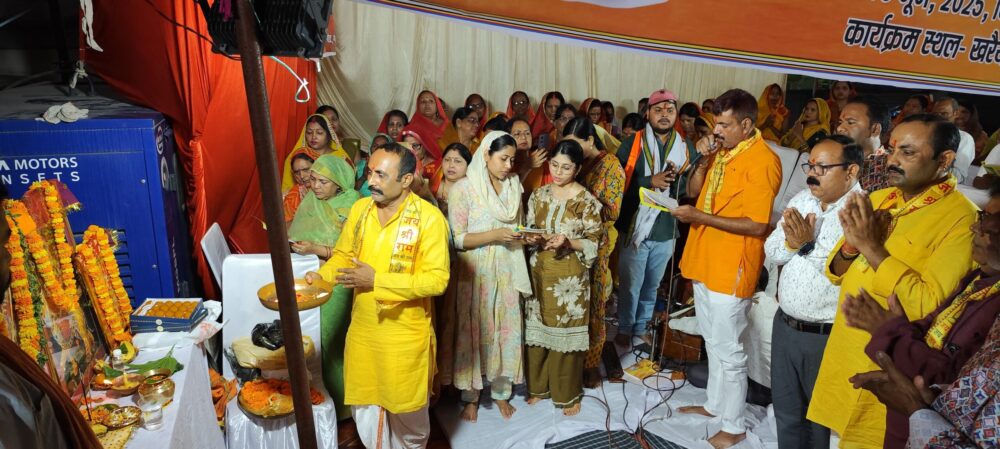 खरैया पोखरा जनकल्याण समिति ने बड़े मंगल पर किया सुन्दरकाण्ड एवं महाभंडारे का आयोजन