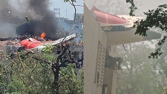 अहमदाबाद में दर्दनाक विमान हादसा, लंदन जा रहा एअर इंडिया का प्लेन, टेक ऑफ के तुरंत बाद हुआ क्रैश