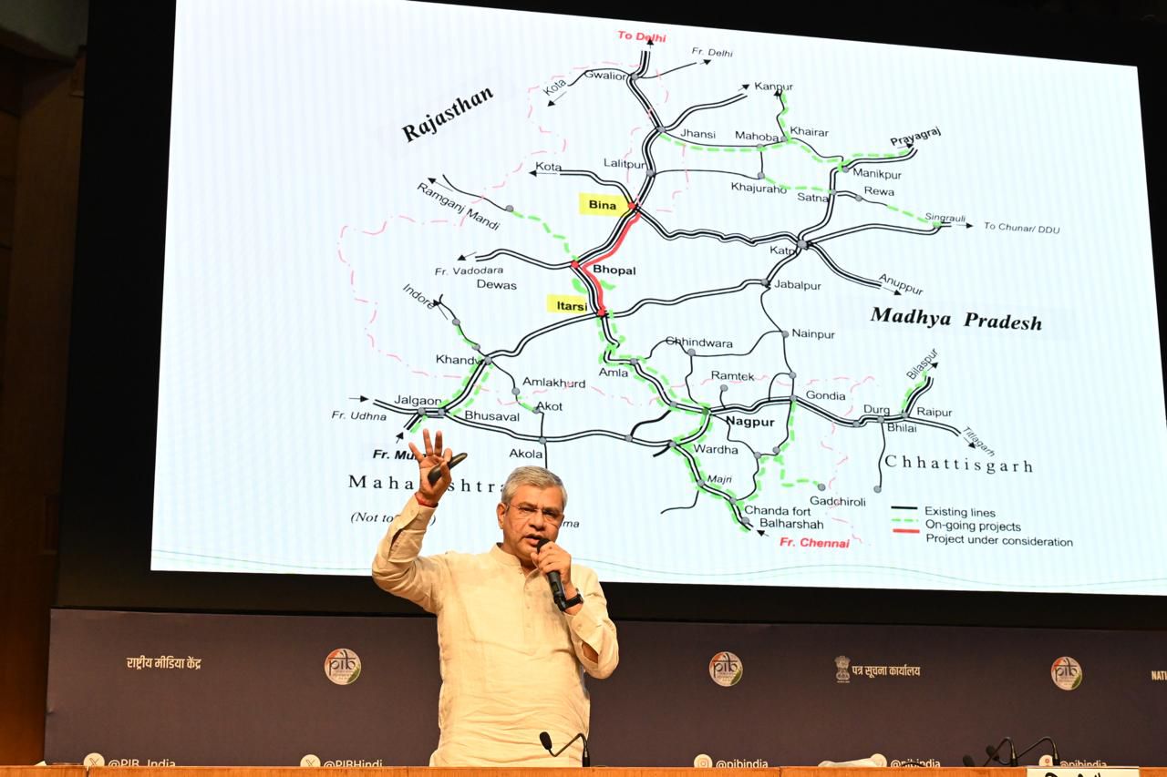 केंन्द्रीय मंत्रिमंडल ने महाराष्ट्र, मध्य प्रदेश, गुजरात और छत्तीसगढ़ में चार मल्टीट्रैकिंग परियोजनाओं को दी मंजूरी