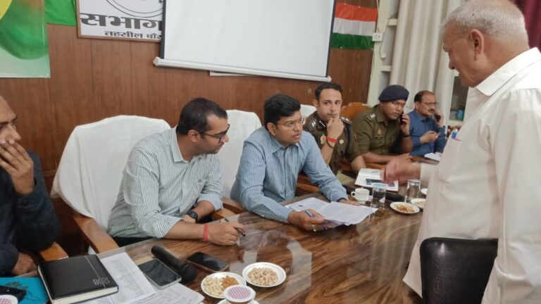 तहसील बांसी़ में तहसील समाधान दिवस सम्पन्न, कानूनगो एवं लेखपालों को निर्देश