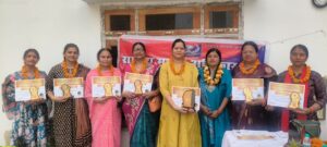 अन्तर्राष्ट्रीय महिला दिवस के अवसर पर ट्रस्ट द्वारा महिलाओं का हुआ सम्मान